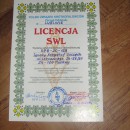 Licencja SWL 31.01.2014